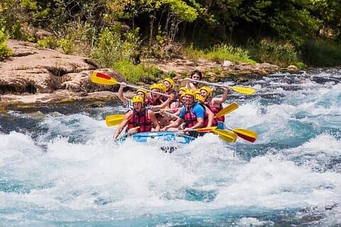 Antalya: Canyoning and Rafting