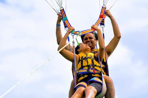 Aventure en parachute ascensionnel au départ de Punta Cana