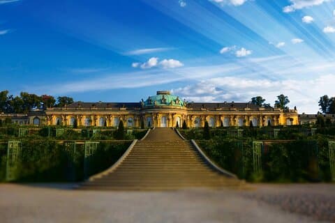 Transfert privé de Prague à Berlin avec arrêts à Potsdam + Palais de Sanssouci