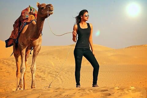 Dubai Morning Red Dunes Desert Safari with Camel Ride
