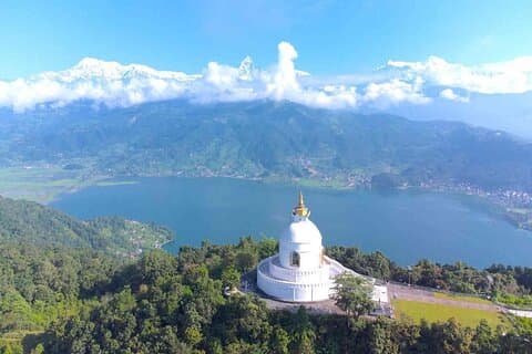 Pokhara Privat tur Nem vandretur til World Peace Stupa