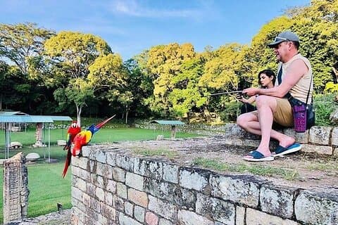 Copan ruïneert gedeelde tour vanuit Antigua Accommodatie inbegrepen