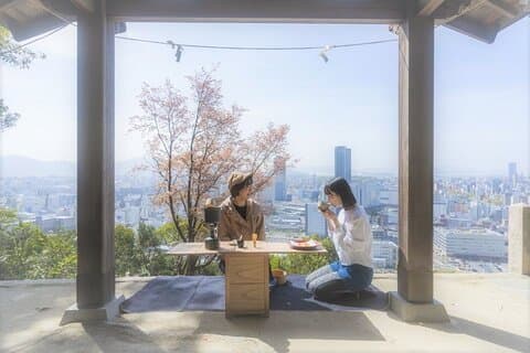 広島ローカルガイドハイキングツアー＆露天茶