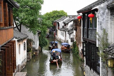 1-dagers Suzhou & Zhouzhuang Water Town Tour fra Shanghai eller Suzhou