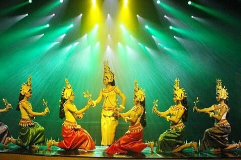 Jantar com show Apsara em Siem Reap e traslado do hotel