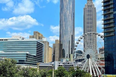 Velkommen til Atlanta: Privat tur inkludert Skyview pariserhjul