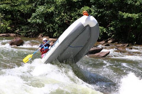 Private/High Adventure Whitewater Rafting Tour With Shore Snack