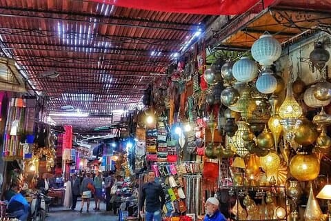 Bezoek aan de Medina & Souks van Marrakech