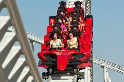 Ferrari World and Louvre Museum tour + Optional Transportation