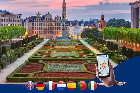 Bruxelles: City Walk avec Audioguide en 7 langues sur votre téléphone