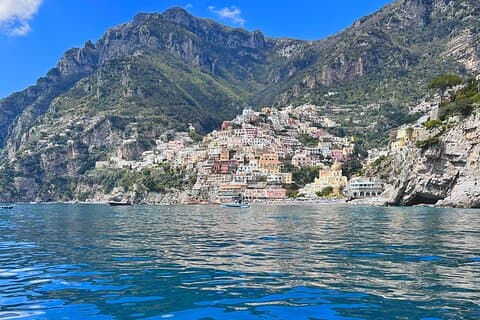 Fra Positano eller Praiano: 2H Private Amalfikysten Speed Tour