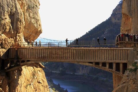 De Sevilha: passeio Caminito Del Rey com transporte privado