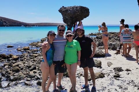 Private ride to Balandra Beach from Cabo San Lucas