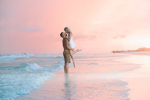 Privat ferie fotografering i Key Biscayne