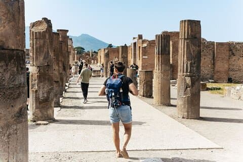 Tour de Pompeya y Positano desde Sorrento con traslado privado