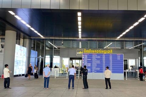 Transferência do aeroporto de Siem Reap para hotéis em Siem Reap