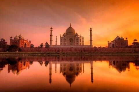 Taj Mahal-zonsopgangtour vanuit Delhi