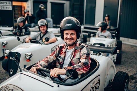 Tour della città di Berlino in un Mini Hotrod