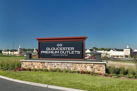 Visite privée de shopping de Philadelphie aux magasins d'usine de Gloucester