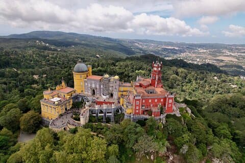 Lissabon : Sintra, Regaleira, Pena, Cabo Roca Alla biljetter ingår