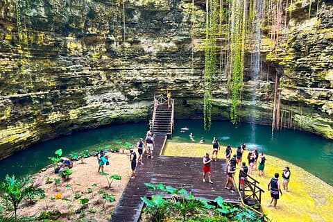 Chichen Itza, Cenote & Valladolid Tour avec Tequila et déjeuner