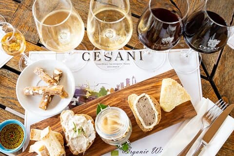 "Gourmet" Wine Tasting at Cesani's