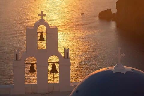 Odyssée privée d'une journée à Santorin