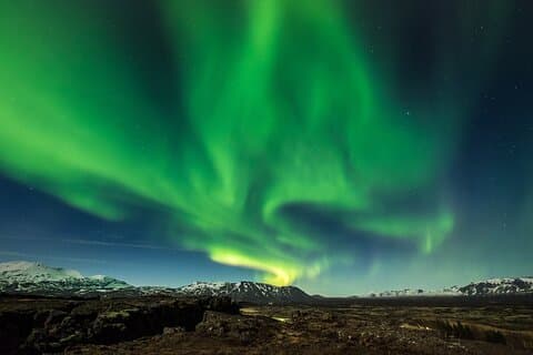 Privat Winter Wonder Golden Circle Tour med nordlys