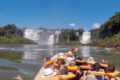 Excursion d'une journée aux chutes d'Iguazu au Brésil et en Argentine