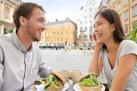 Svensk matsmaking, restaurantomvisning i Stockholms gamleby
