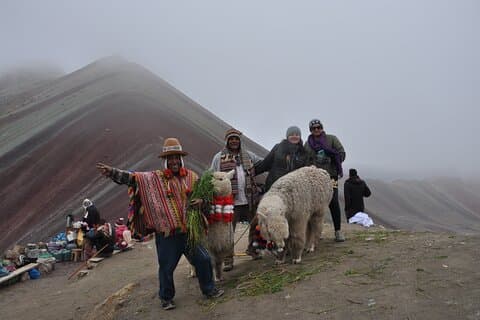 1-daagse Rainbow Mountain Trektocht
