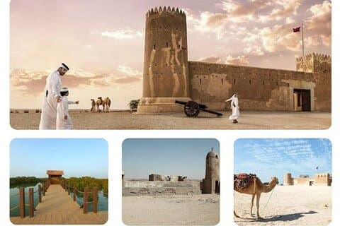 Visite du nord du Qatar | Fort de Zubara, île pourpre et colonie de mangroves