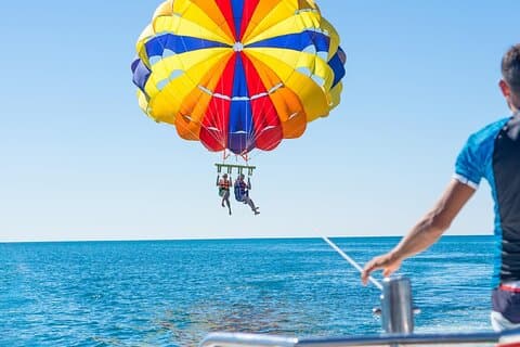 Parasailing i Sharm El Sheikh med privat overførsel