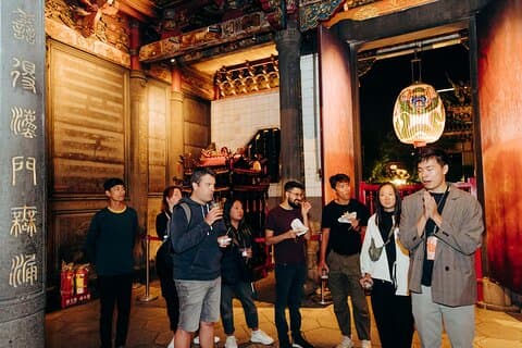 Origem de Taipei e Templo Longshan - Excursão Cultural a Pé em Taiwan