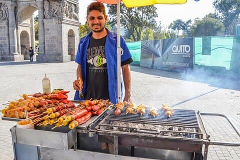 Street Food privat tur i Quito