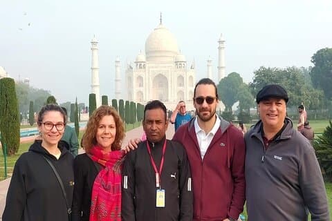 Privat Taj Mahal-resa från Delhi med bil - hoppa över biljettkön