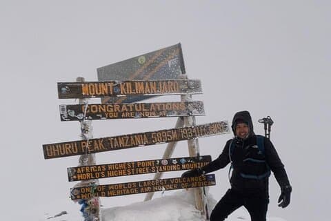 8 Days Mount Kilimanjaro Climbing via Lemosho Route