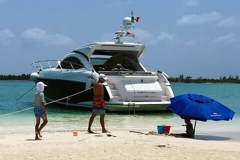 Luxus Sunseeker 50 - 6 Stunden Cancun - Isla Mujeres (MagicSea-SS)
