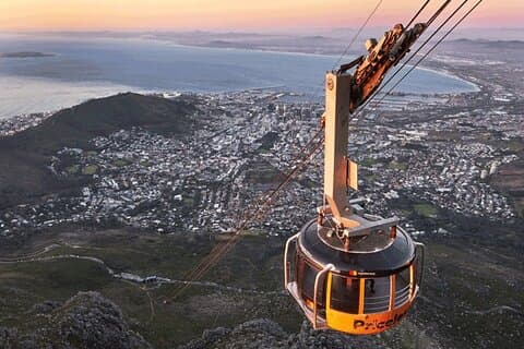 Private Table Mountain AFROGEM and Robben Island Full Day Tour
