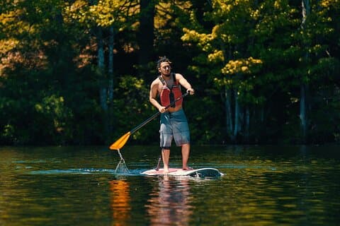 Full Day Inflatable Paddleboard Rental in Acadia National Park