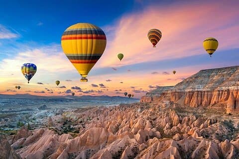 Montgolfière Cappadoce Turquie