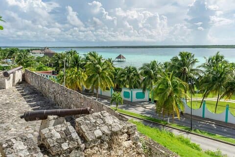 Bacalar & Seven Color Lagoon Boat Adventure from Costa Maya Port
