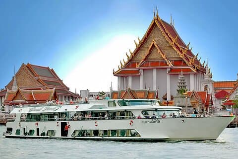 Heritage Tour i Ayutthaya med cruise