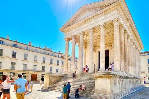 Une journée au Pont du Gard, Nîmes et Orange (monuments Romains)