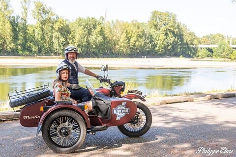 Tour di mezza giornata in Sidecar da Amboise