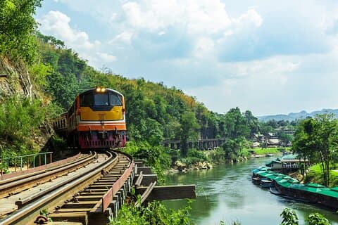 Erawan Falls Kanchanabuuris historische Saga Private Tour