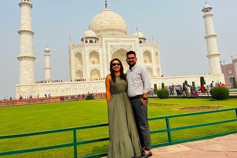 Circuit privé de 3 jours dans le triangle d'or à Agra et Jaipur depuis New Delhi