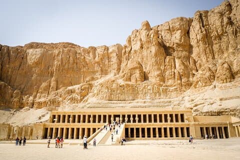 Udflugt til Hatshepsut-templet