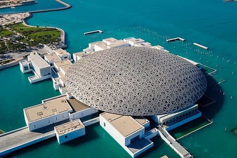Kaartje voor Louvre Museum Abu Dhabi