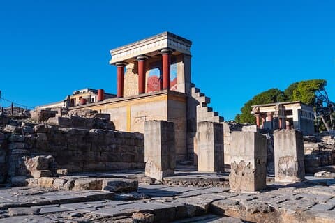 Visita guiada de medio día al Palacio de Κnossos
